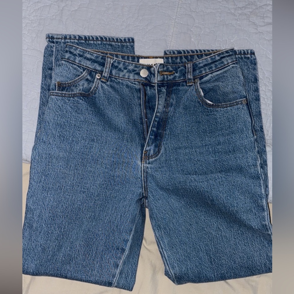 Classic Blue High Waist Denim Jeans